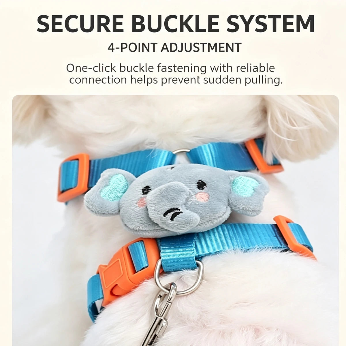 Small Puppy Harness and Leash Set Harnesses for Dogs Strap Dog Collar
