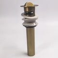 Antique Brass Flap Drains Basin Accessory Drain Lavatory Vessel