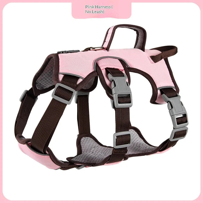 Dog Leash for Large Dogs Three-Section Dog Harness to Prevent Escape