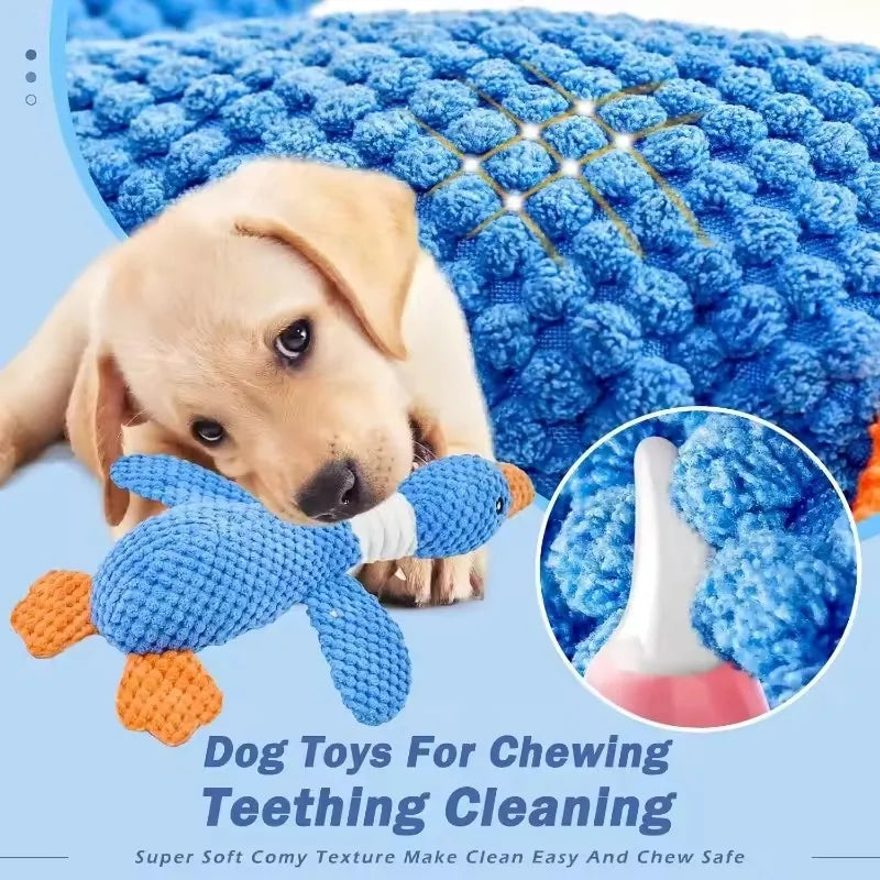 Indestructible Pet Toys for Aggressive Chewers Cats Dogs, Chew Squeak