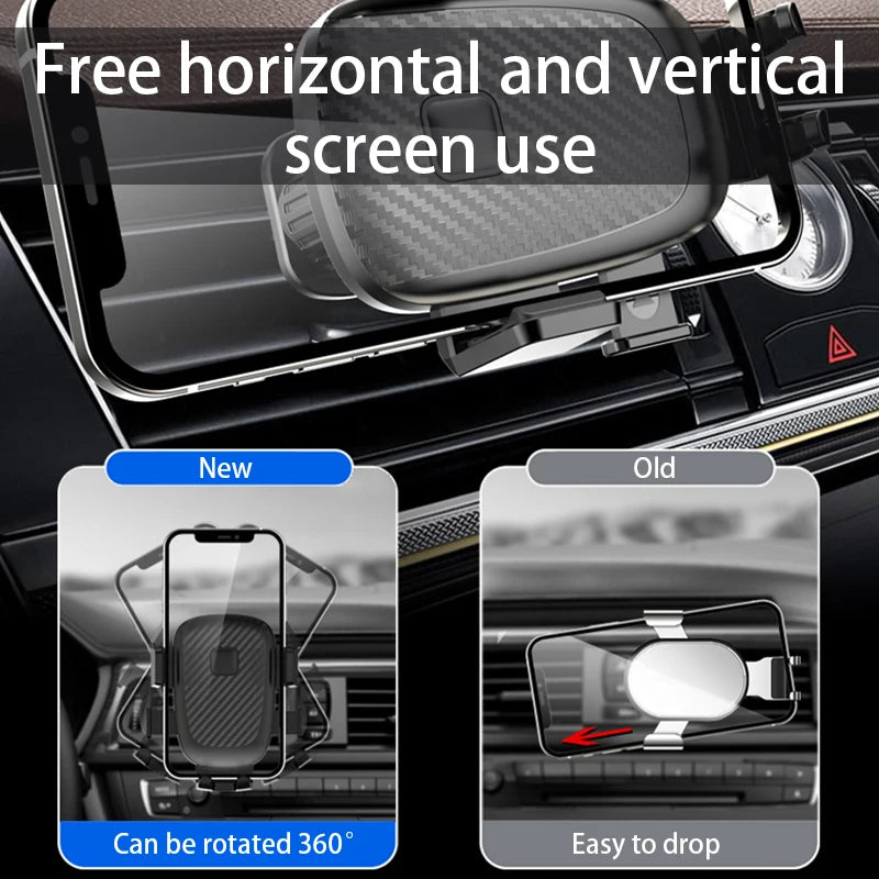 SEAMETAL Car Phone Holder Bracket Accessories Interior Air Outlet