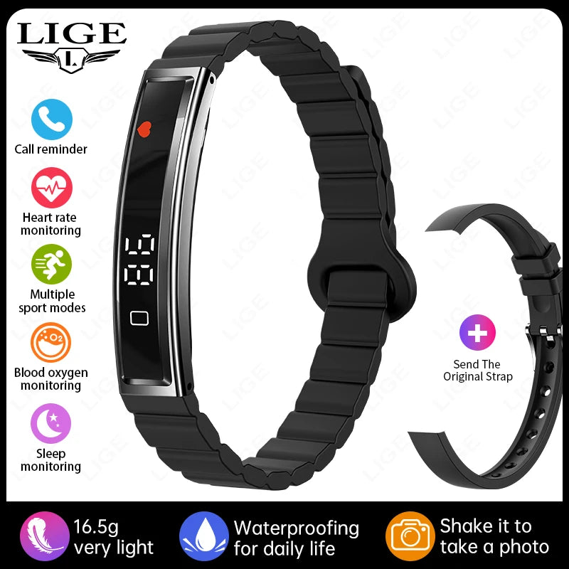Health Smart Band Fitness Tracker Smartwatch with Heart Rate Blood