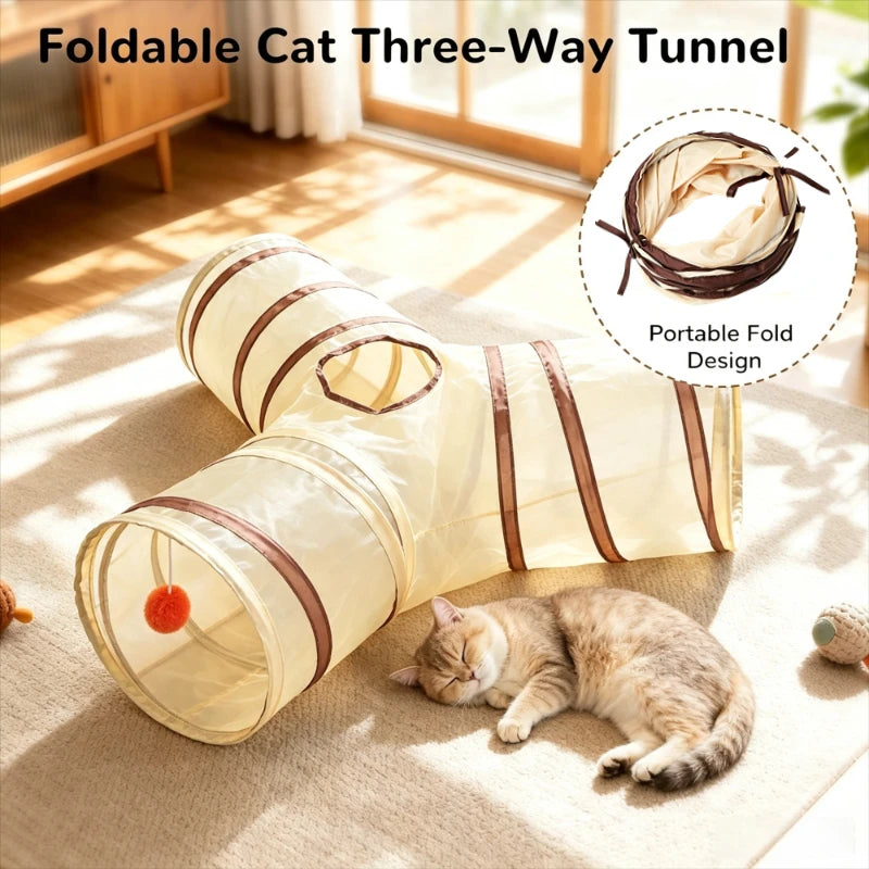 Foldable Cat Tunnel