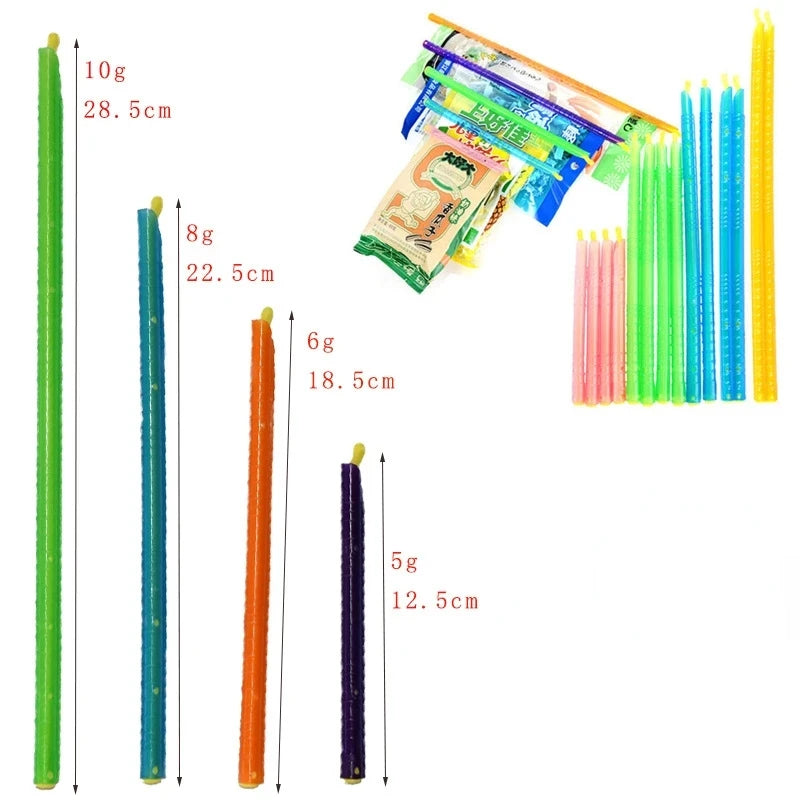 40Pcs/set Plastic Bag Clip Anylock Gripstick Style Seals Stick Food