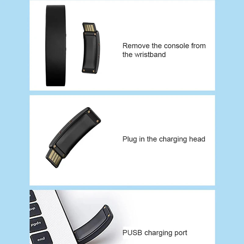 Smart Watch Sports Bracelet Smart Bracelet With Vibrating Alarm Clock