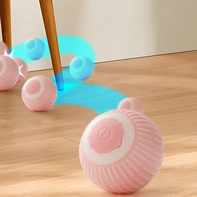 Cat Interactive Ball Smart Pet Cat Toys Indoor Automatic Rolling