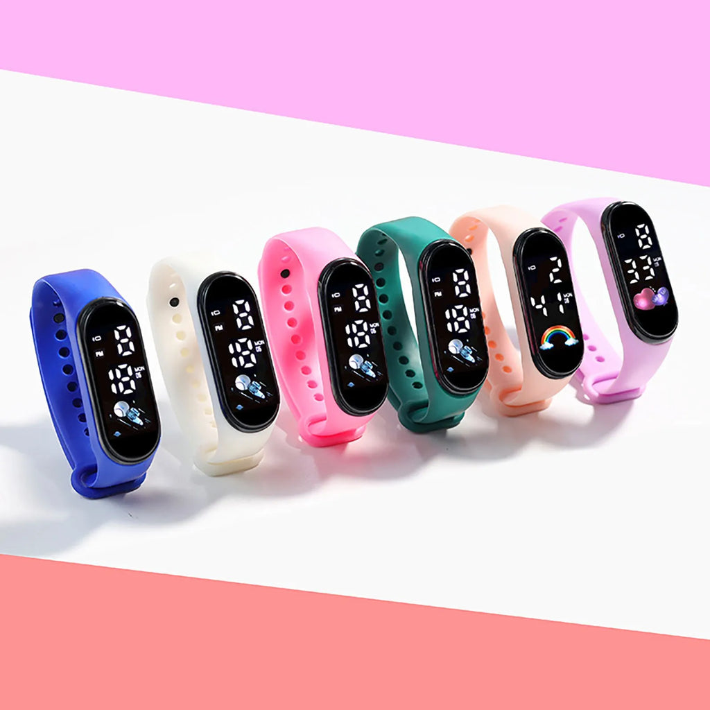 Children'S Smart Sports Watch Outdoor Electronic Fitness Smart