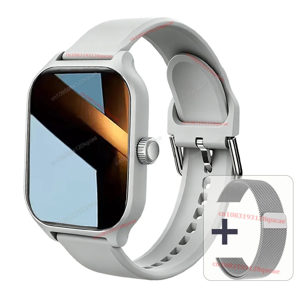 2026 New Smart Watch for Men Women Gift Full Touch Screen Sport Fitness Watch Bluetooth Call Electronics Digital Smartwatch Hw12