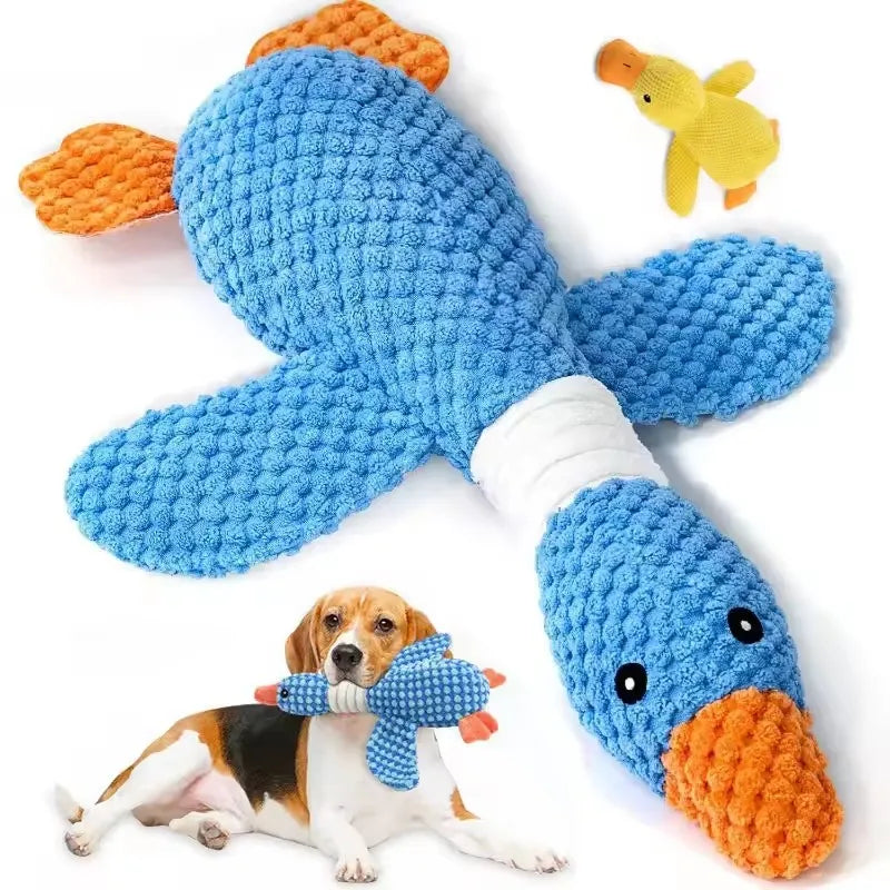 Indestructible Pet Toys for Aggressive Chewers Cats Dogs, Chew Squeak