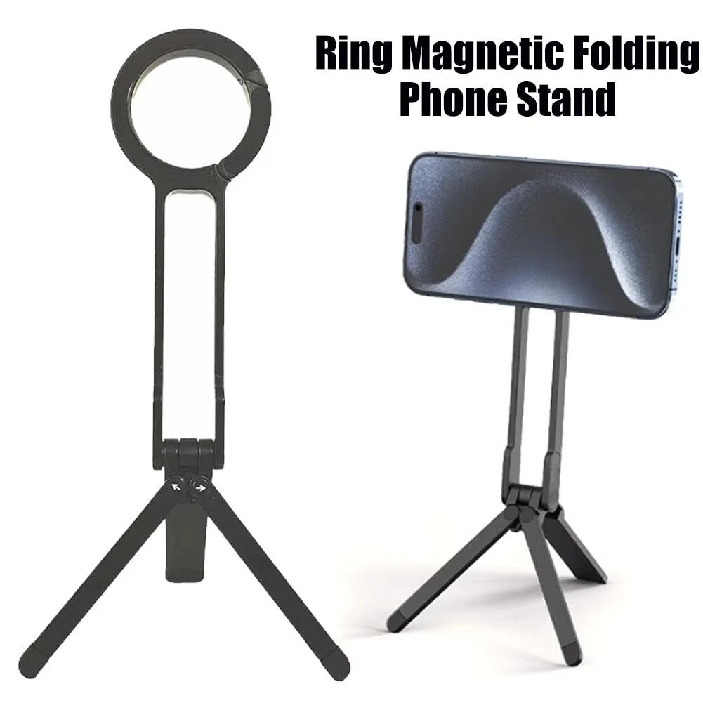 Foldable Phone Tripod Carabiner-Mounted For iPhone 17 16 15 18