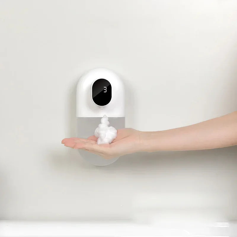 USB automatic mobile phone soap dispenser foam induction smart wall
