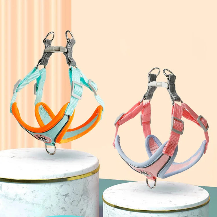 Dog Harness Leash Sets Adjustable Dog Harness for Small Dog Leash