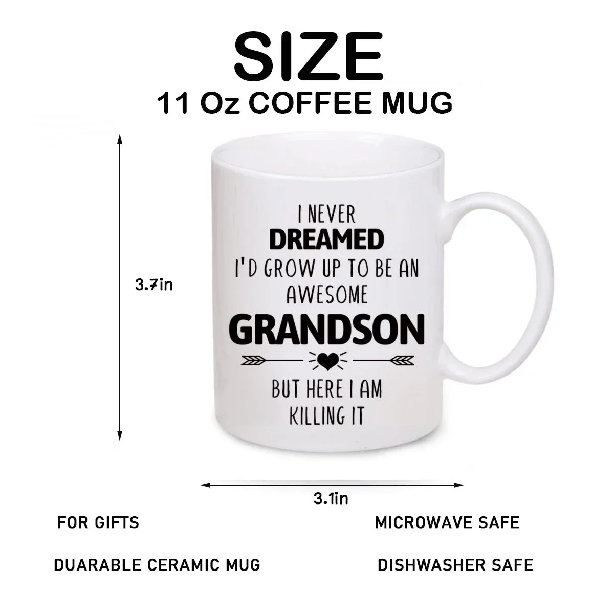 Coffee Ceramic Cups I Never Dreamed I'd Grow Up To Be AN Mugs For