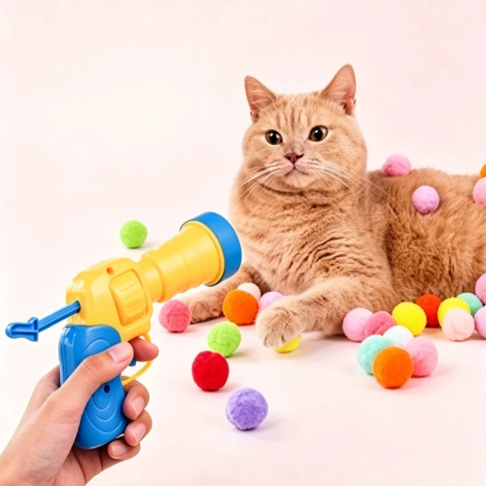 Interactive Toy Set for Indoor Cats Includes 1PC Transmitter And