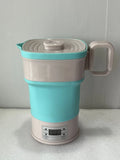 Foldable & Portable Travel Electric Kettle 0.8L Silicone Thermostatic