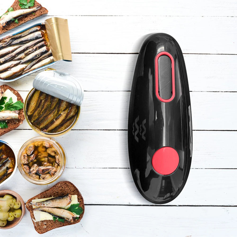 Electric Bottle Opener One Touch Hand Held Can Opener with Smooth