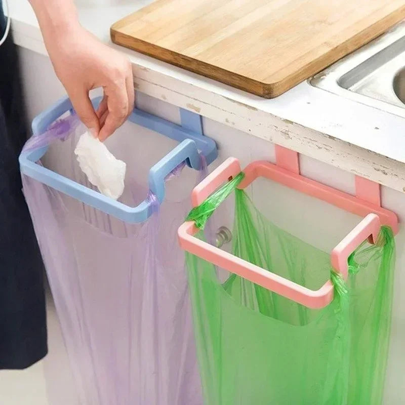 Kitchen Hanging Trash Can Home Living Room Desktop Flip Iron Storage
