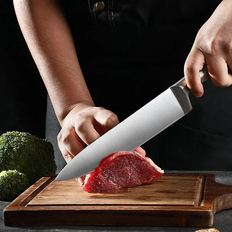 Kitchen Knife Set, All-Steel Five-Piece Set Stainless Steel Kitchen
