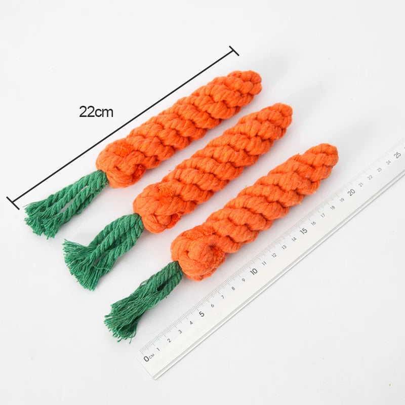 Pet Dog Toys Cartoon Animal Dog Chew Toys Durable Braided Bite