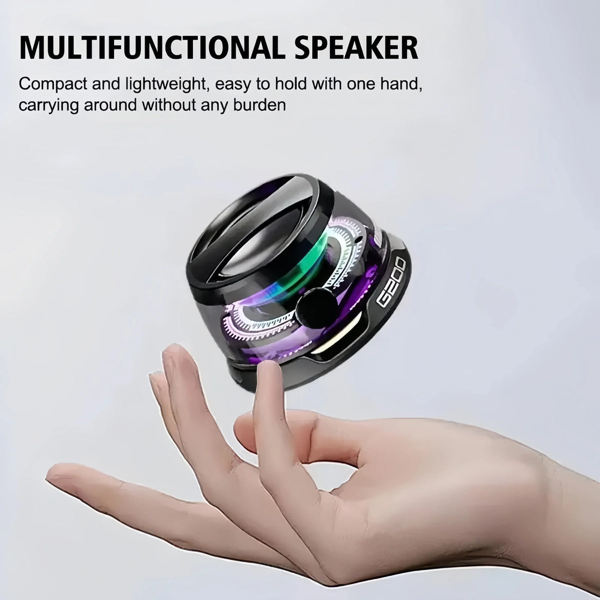 Bluetooth 5.3 Speaker Mini Speaker Portable Magnetic Speaker