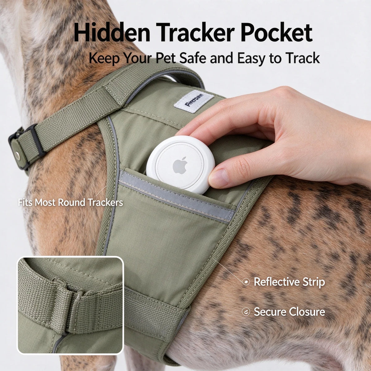 Dog Harness No Pull Easy On Escape Proof Adjustable Reflective