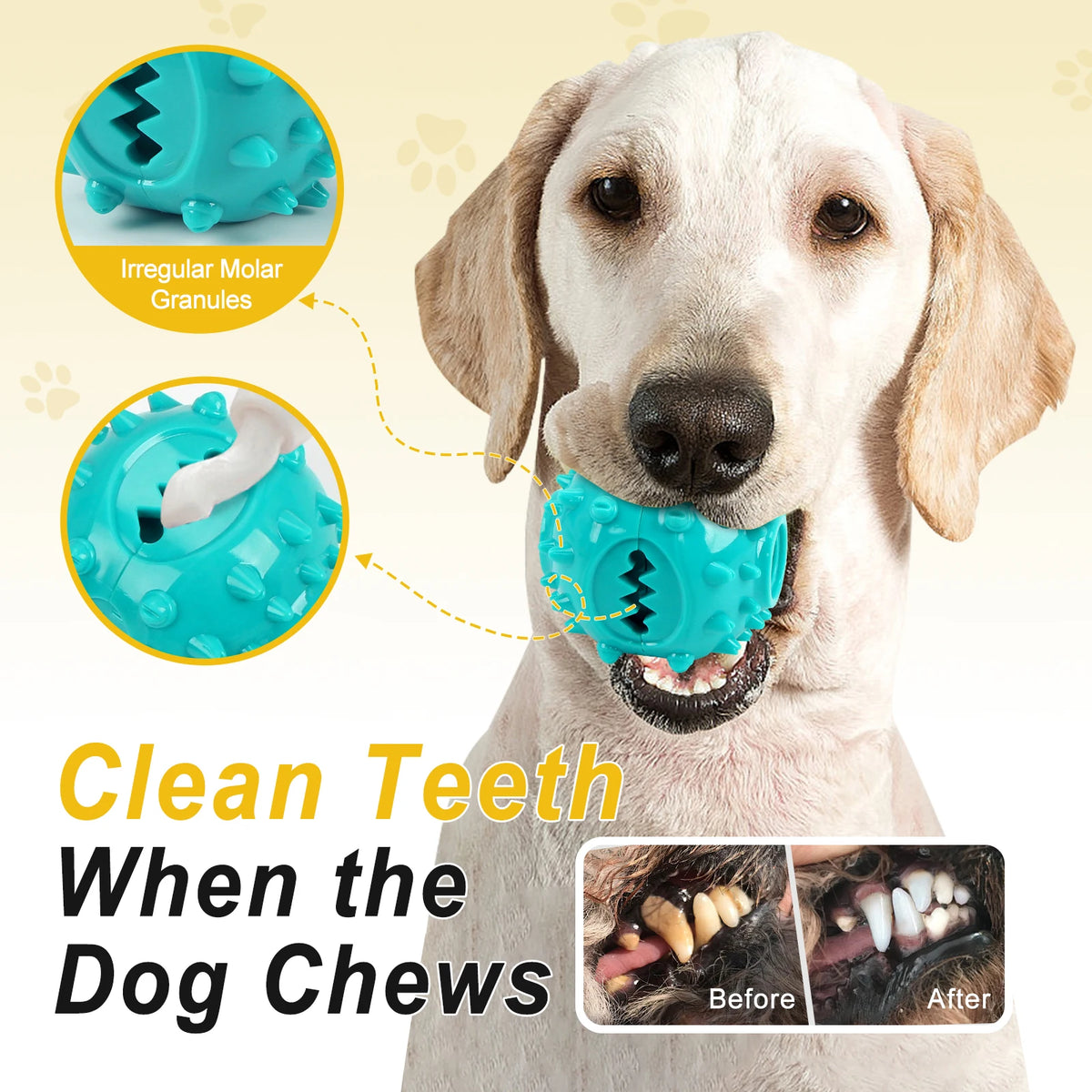 Dog Grinding Teeth Toys Chew Toys Cleaning Teeth Anti Bite