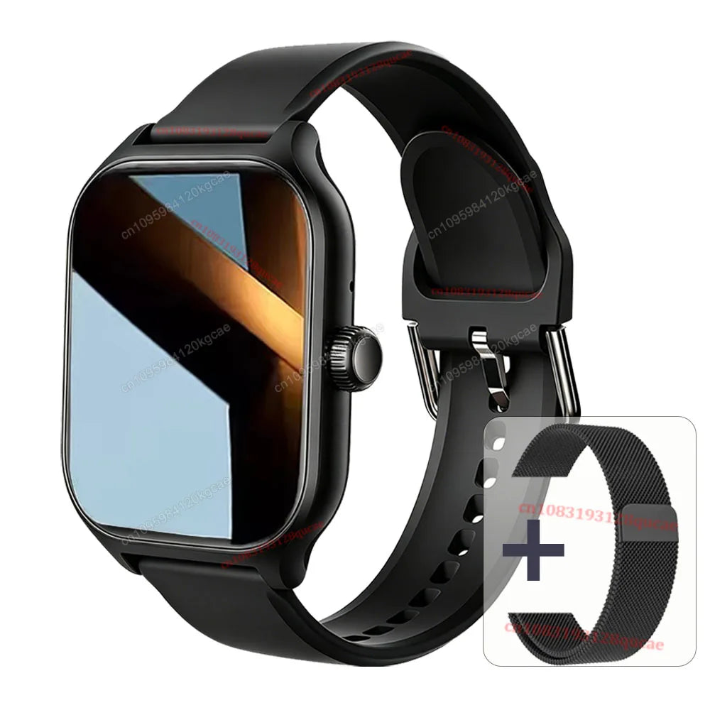 2026 New Smart Watch for Men Women Gift Full Touch Screen Sport Fitness Watch Bluetooth Call Electronics Digital Smartwatch Hw12