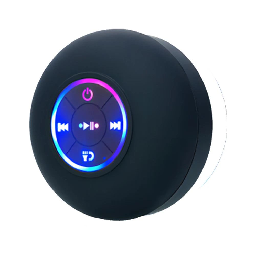 Portable Wireless Bluetooth 5.0 Speaker LED IPX4 Waterproof