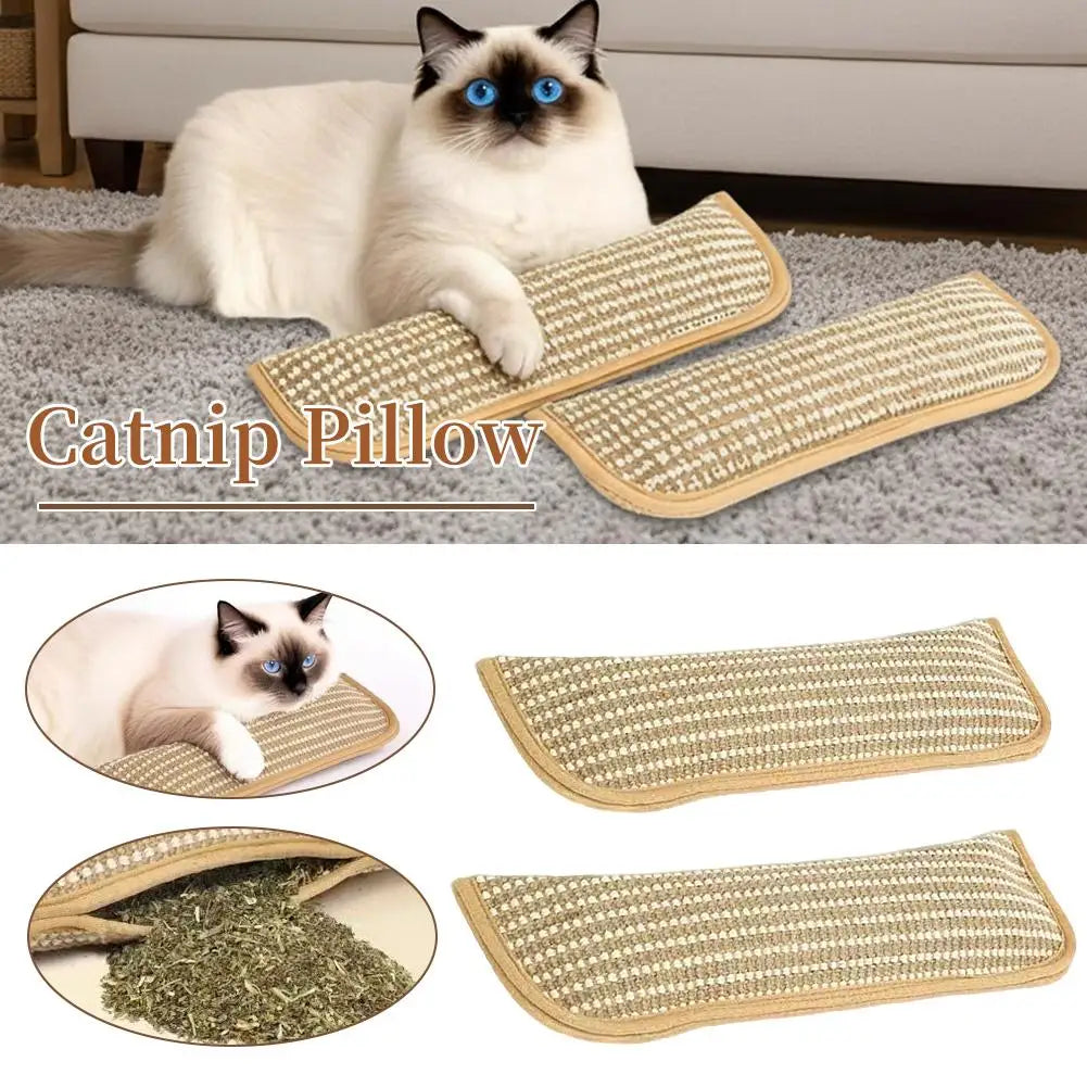 Catnip Cat Toy Plush Interactive Toy For Indoor Cats Scratch