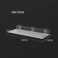 Transparent Acrylic Shelves Wall-mounted Partitions Without Holes