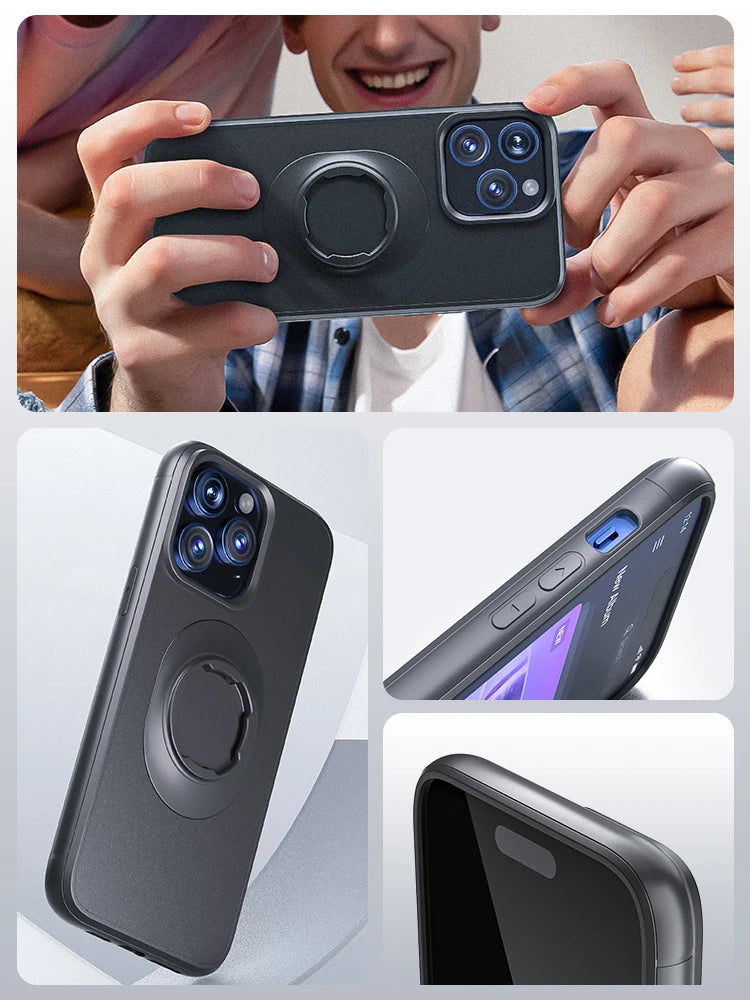 Shockproof Case for iPhone 17/16/15/14/13/12/11Pro Max Quad-Style