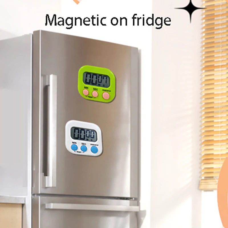 Digital Kitchen Timer for 99 Minutes Cooking Countdown with Magnetic