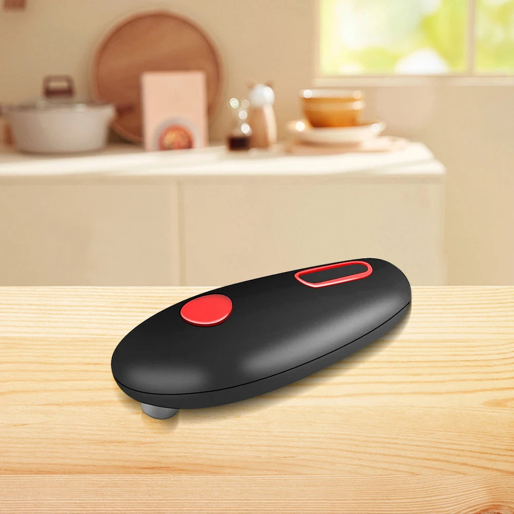 Electric Bottle Opener One Touch Hand Held Can Opener with Smooth