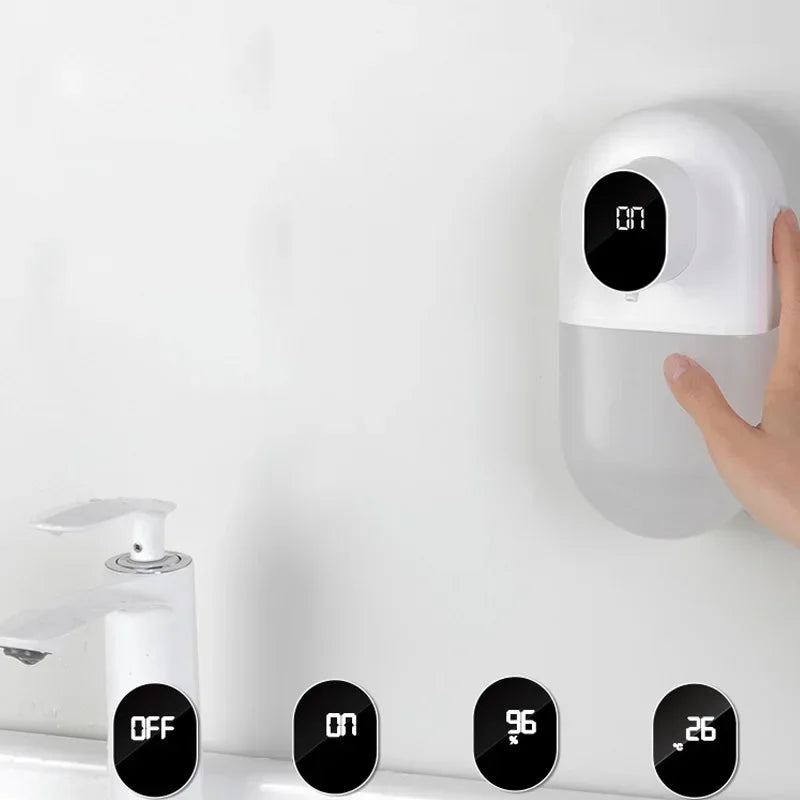 USB automatic mobile phone soap dispenser foam induction smart wall