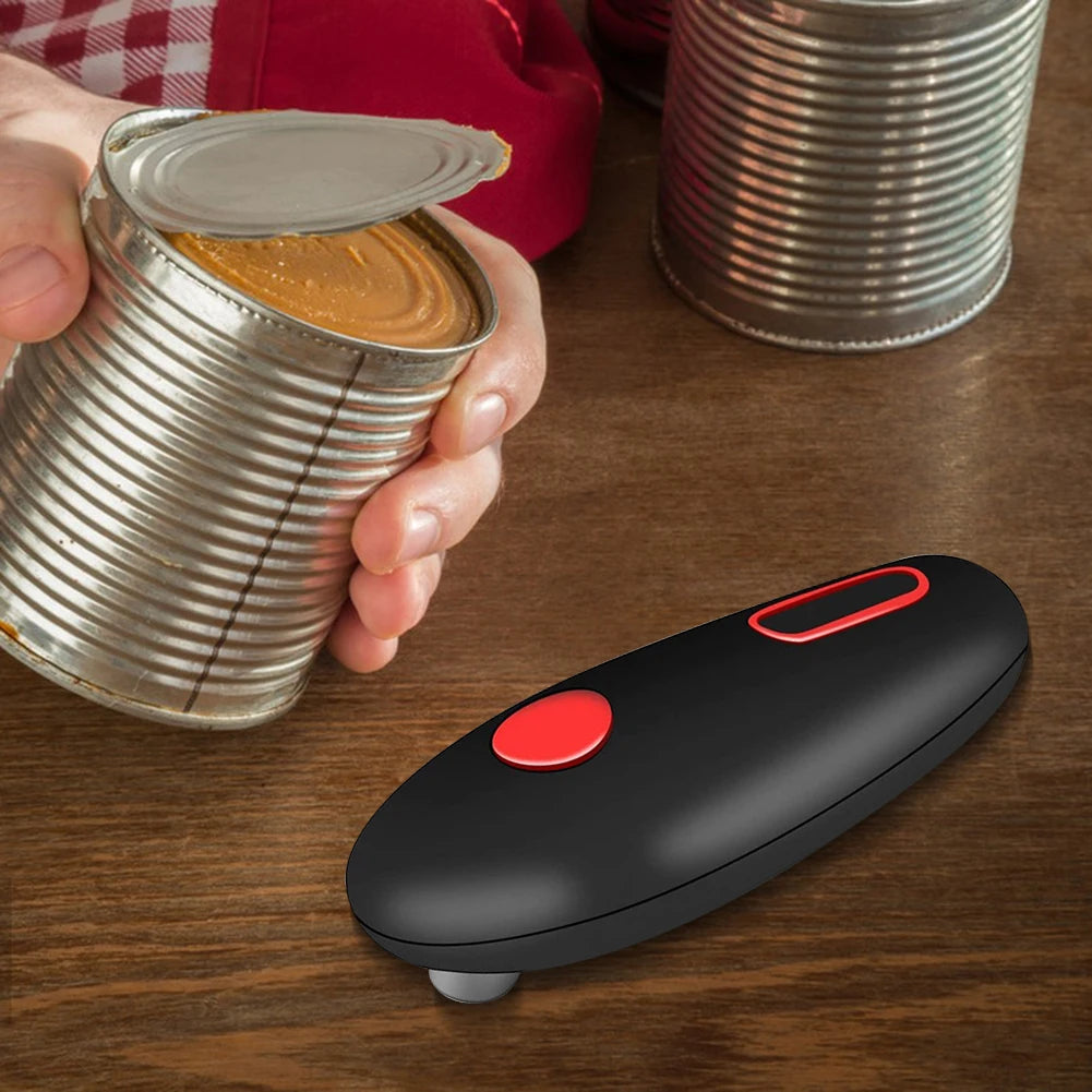 Electric Bottle Opener One Touch Hand Held Can Opener with Smooth