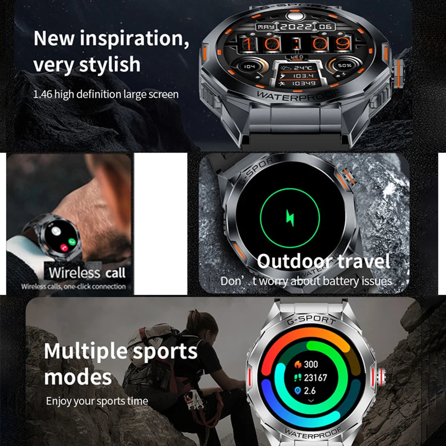 Smart Watch for Men Women Fitness Tracker with Heart Rate Monitoring