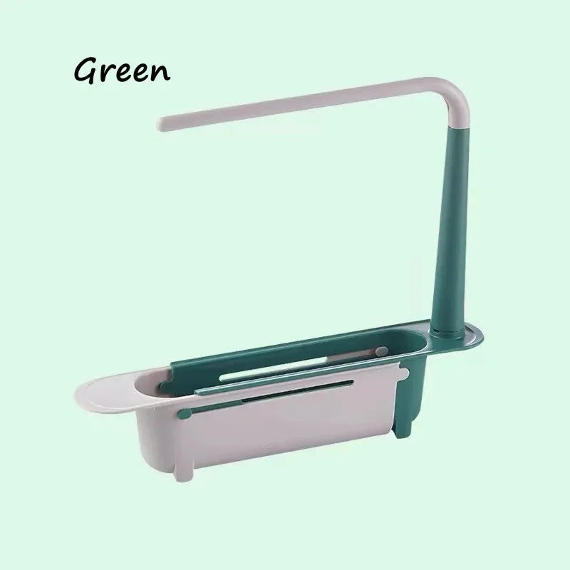 Kitchen Sink Drain Rack Telescopic Sink Shelf Sinks Organizer Soap
