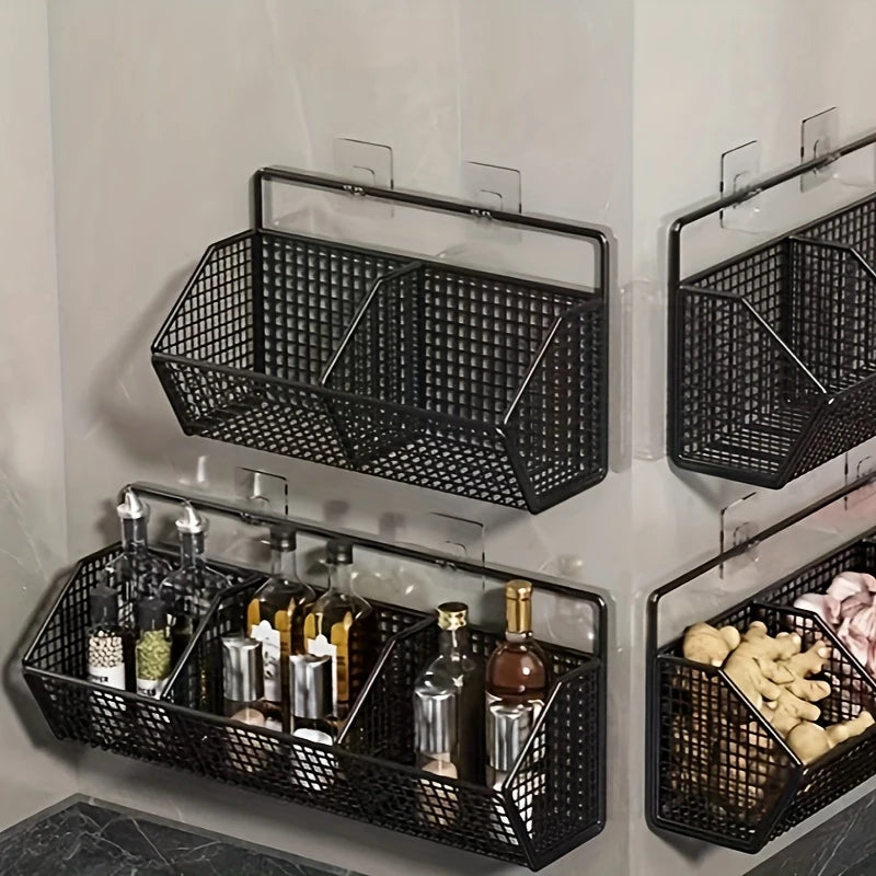 Kitchen Storage Rack for Snacks, Multifunctional Vegetable And