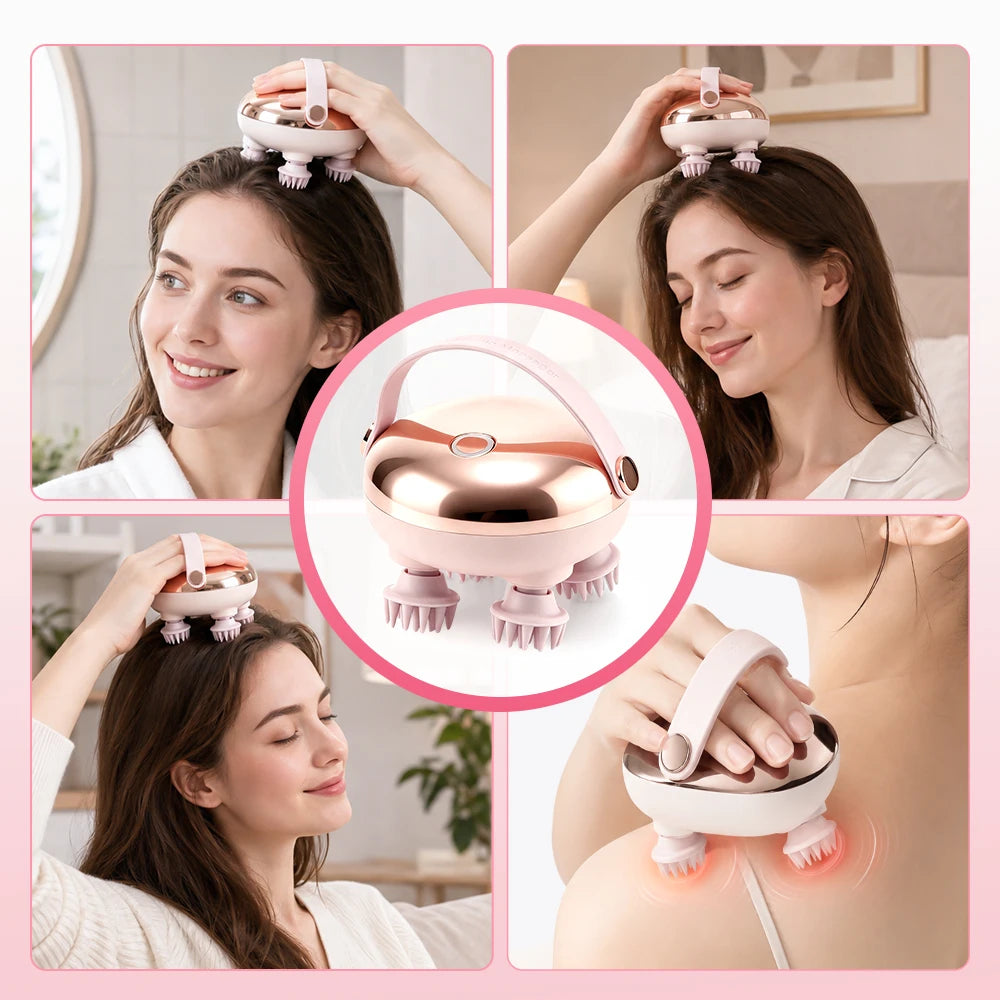 Electric Scalp Massager, Waterproof
