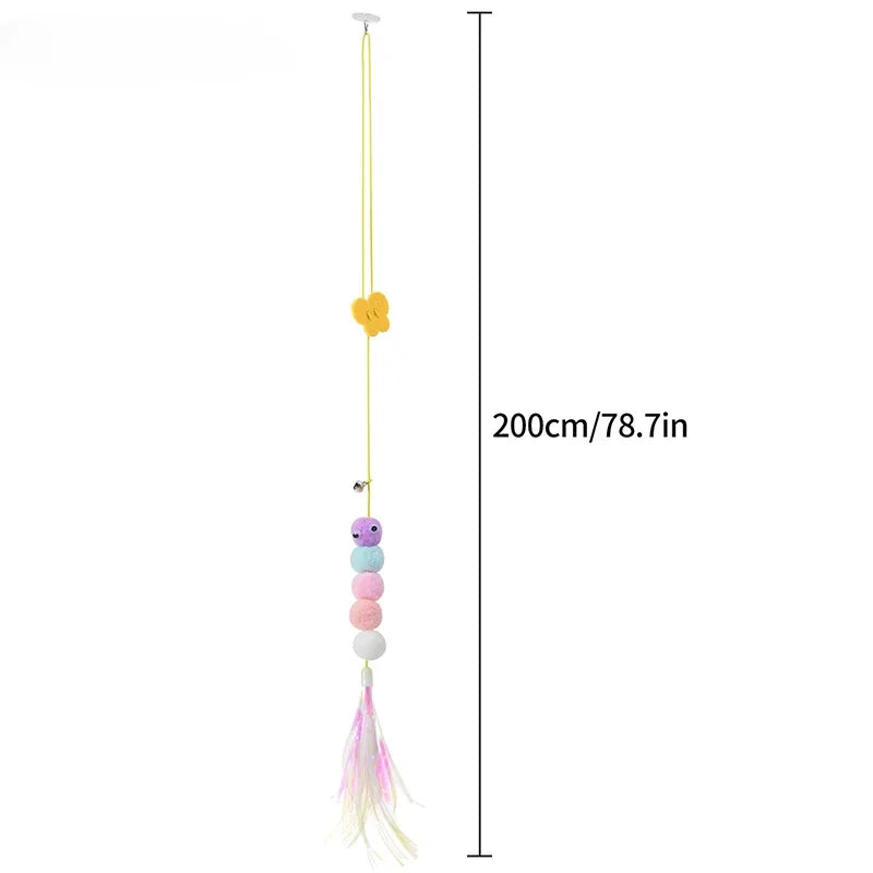 Interactive Cat Hanging Simulation Cat Toy Funny Self-hey Interactive