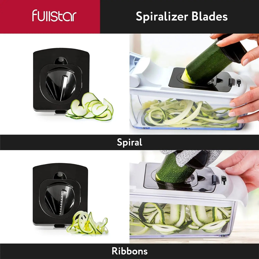Vegetable Chopper - Food Chopper - Spiral Cutter - Vegetable Chopper