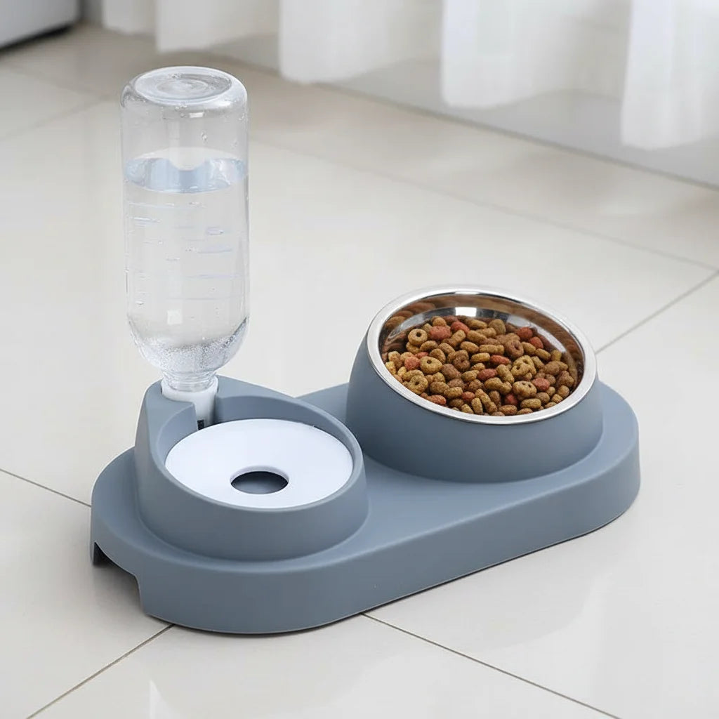 Pet Bowls Automatic Water Dispenser Feeder Cat Dog Food Water Bowl