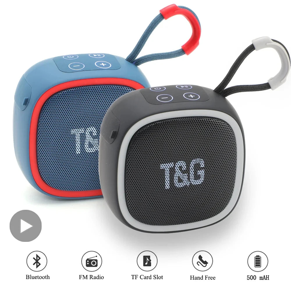 Portable Bluetooth Speaker Radio FM Mini Wireless Waterproof
