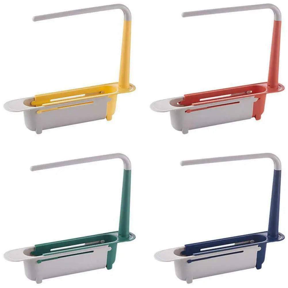 Kitchen Sink Drain Rack Telescopic Sink Shelf Sinks Organizer Soap