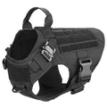 Large Dog Collar Dog Harness And Leash Set Pet Vest Tactical German