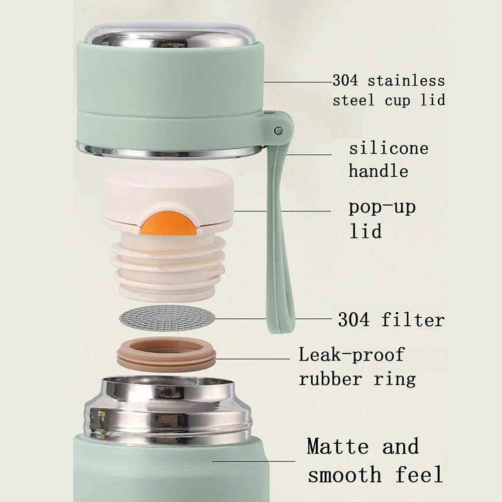 Stainless Steel Thermos Bottle 500/600 ml